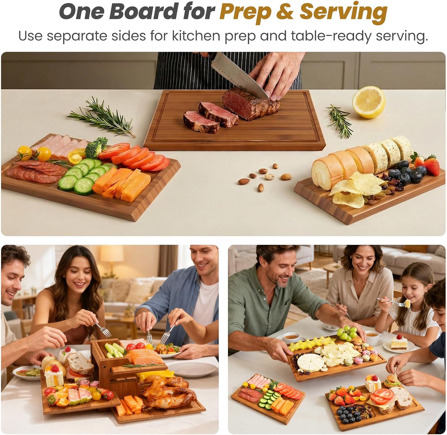Meal Prep For Cutting - Juego de tablas de cortar de