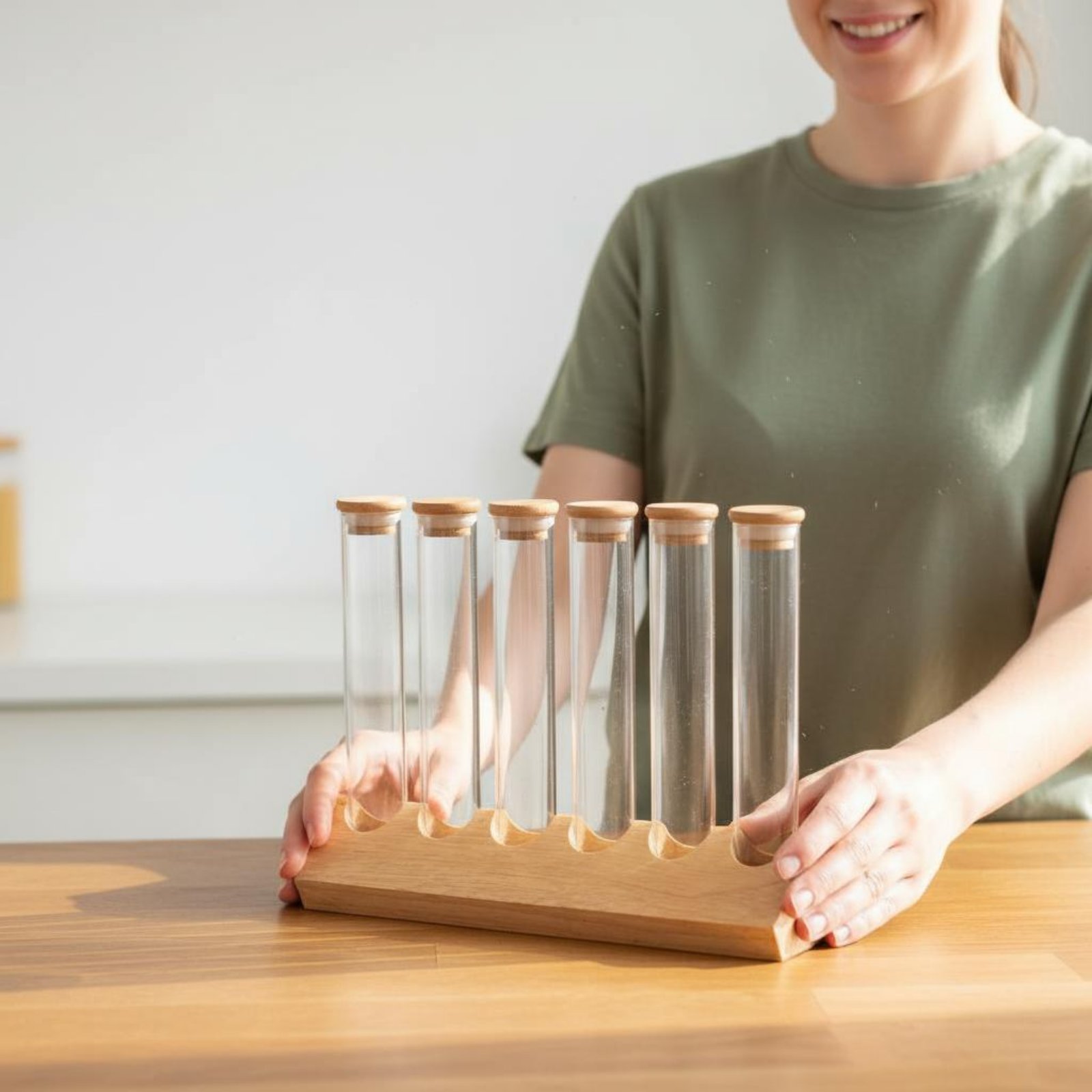 Glass Container Set - Juego de Recipientes de Vidrio con