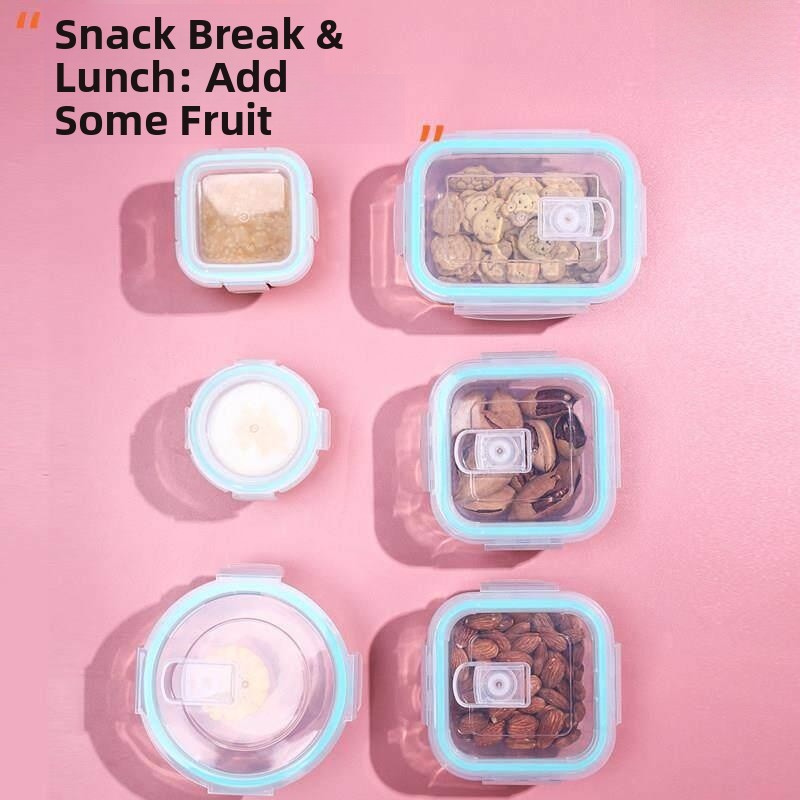 Meal Prep Glass Containers With Lids - Recipiente de Vidrio para Alimentos con