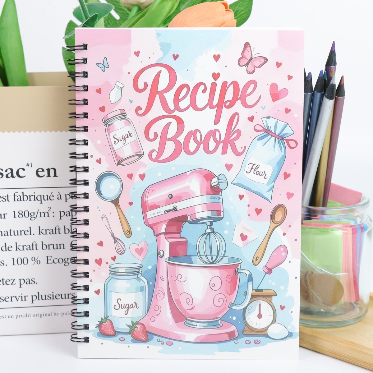 Meal Prep Plan - Libro de Recetas Personal - Para