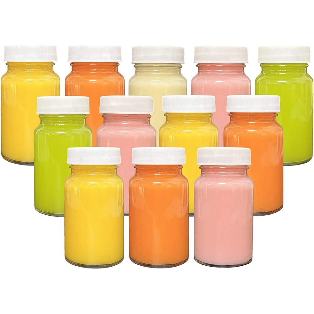 Meal Prep Juice Bottles - Botellas de jugo de 2oz con
