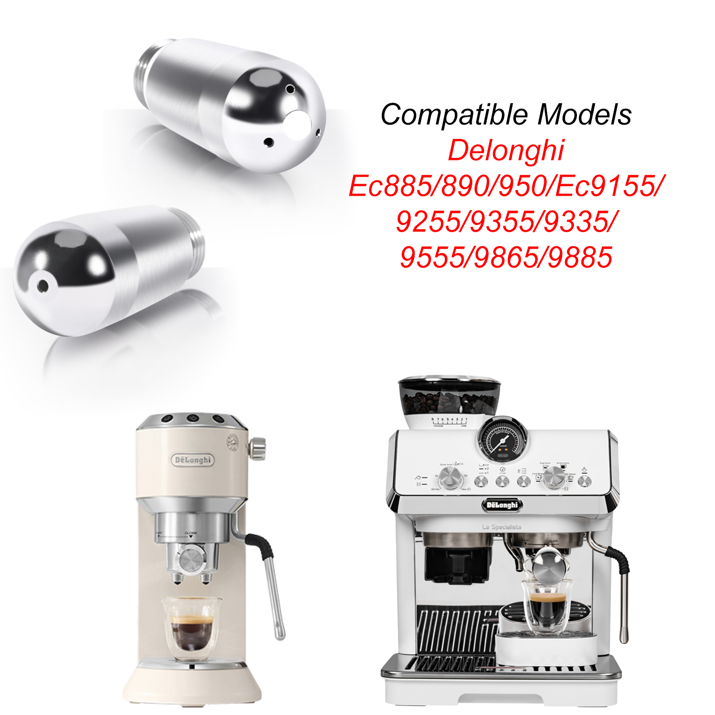Delonghi Espresso Magnifica - Boquilla de vapor de café para