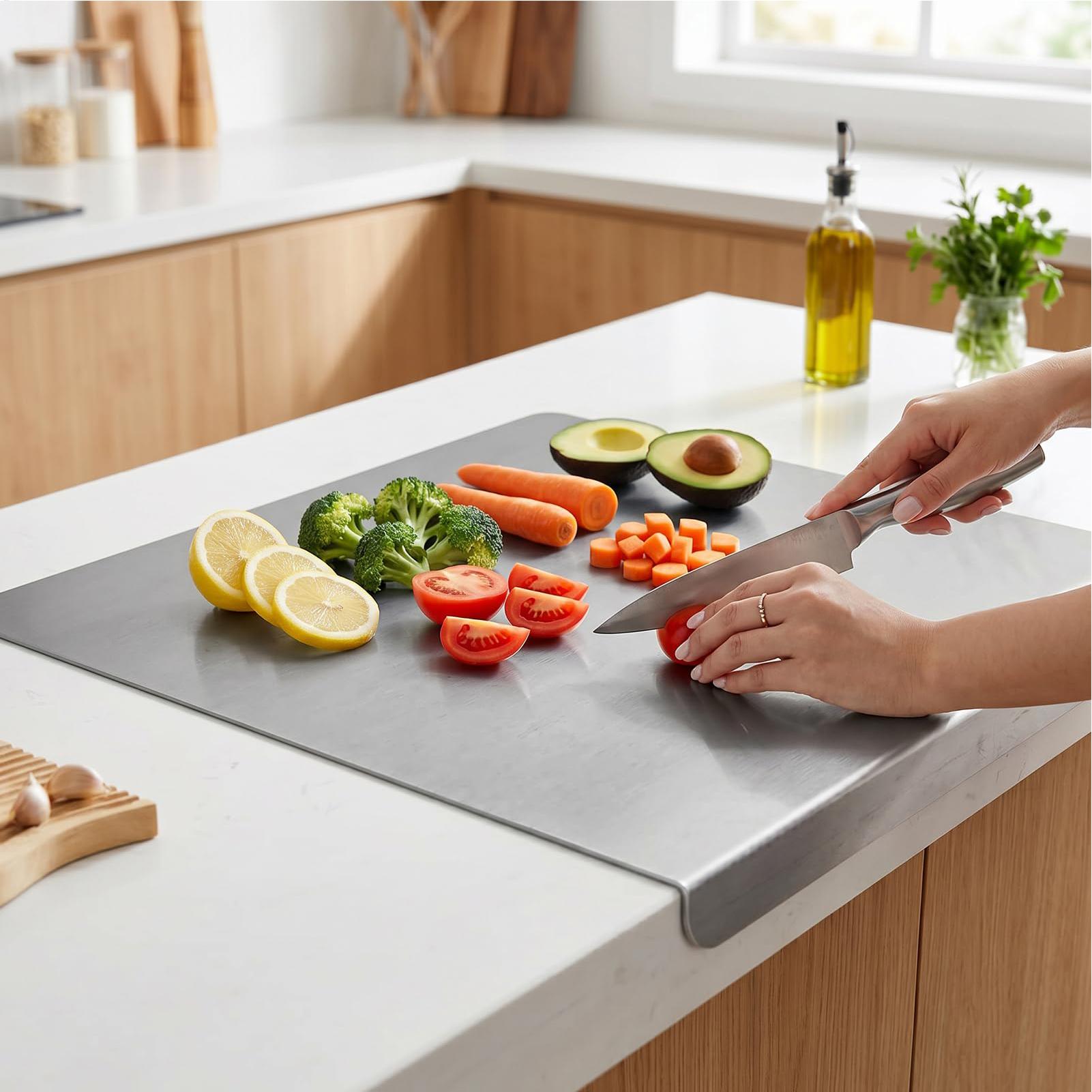 Meal Prep For Cutting - Tabla de Cortar Antideslizante de Acero