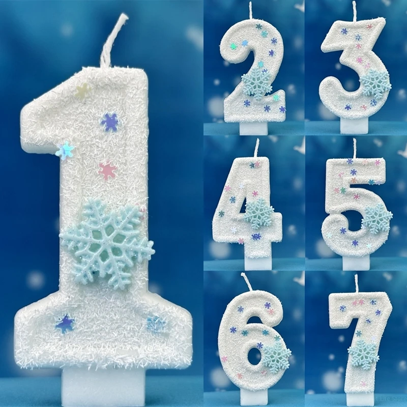 Meal Prep Frozen - Velas con números de cumpleaños y