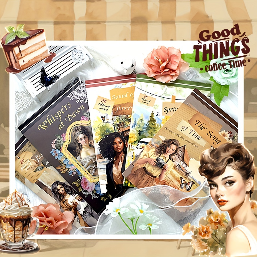 Meal Prep Notebook - Libro de pegatinas precortadas de 20
