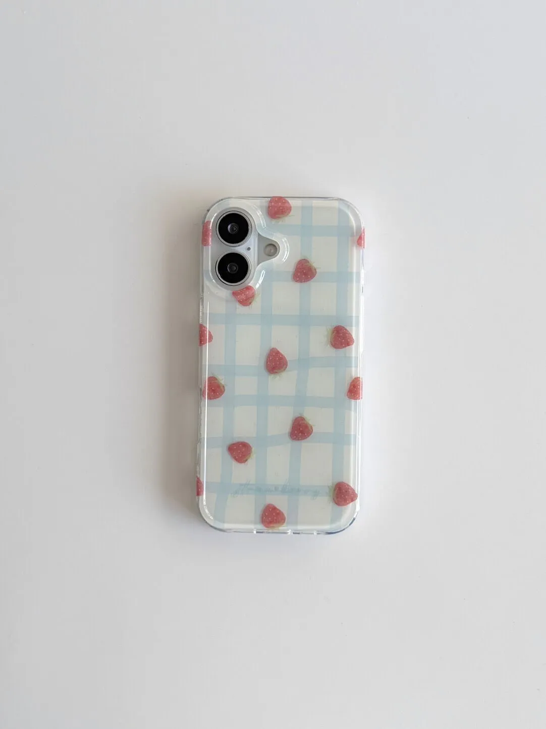 Strawberry Huller - Funda de Silicona Y2K de Lujo