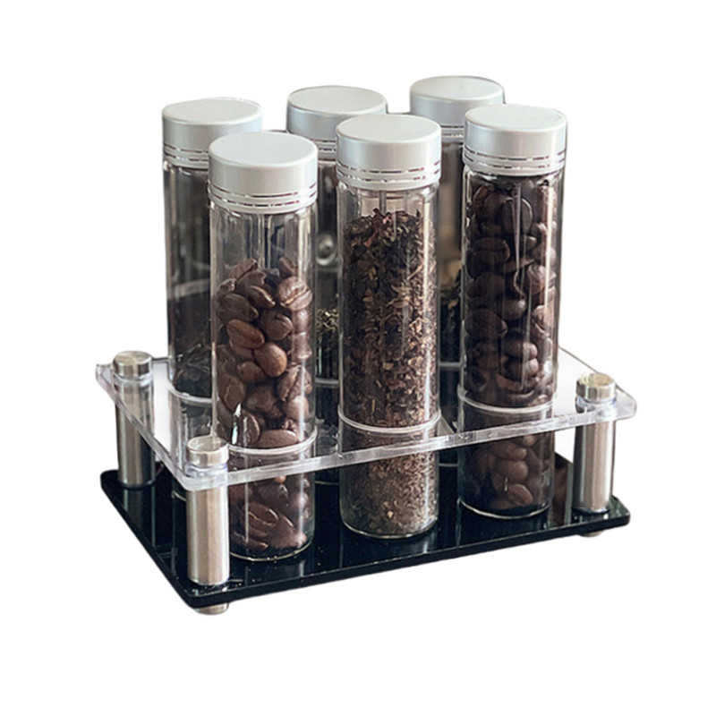 Glass Container Set - Contenedor de almacenamiento de granos de