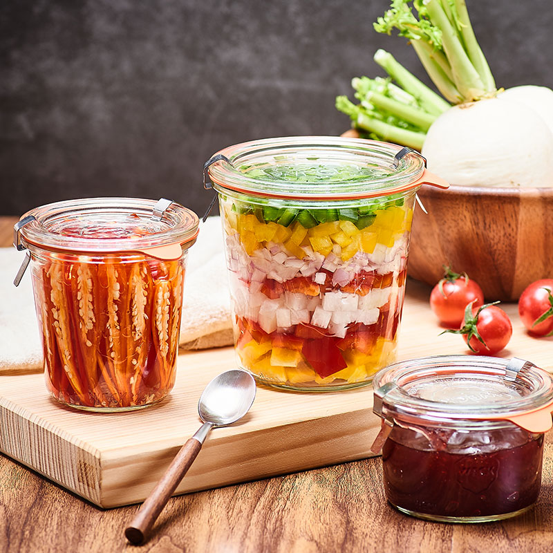 Meal Prep Juice Bottles - Frasco de Vidrio para nento House