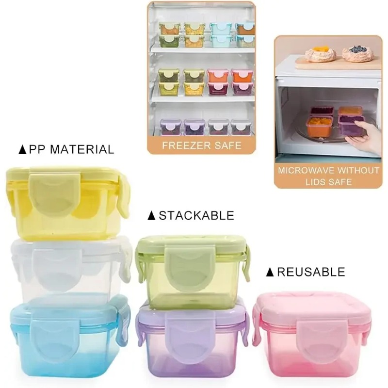 Juego de 4 Recipientes Herméti - Meal Prep Plan reseña y precio
