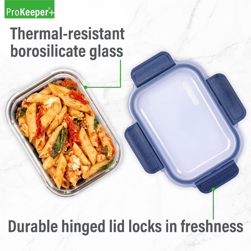 Recipiente de Vidrio para Alma - Meal Prep Glass Containers With Lids reseña y precio