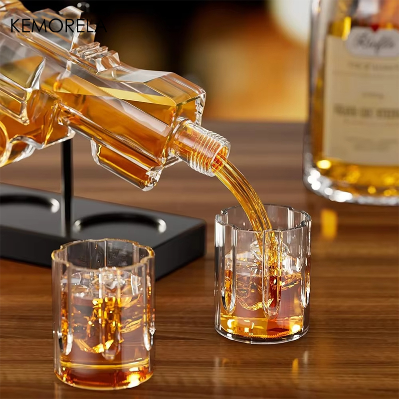 KEMORELA- decantador de vidrio - Glass Container Set reseña y precio