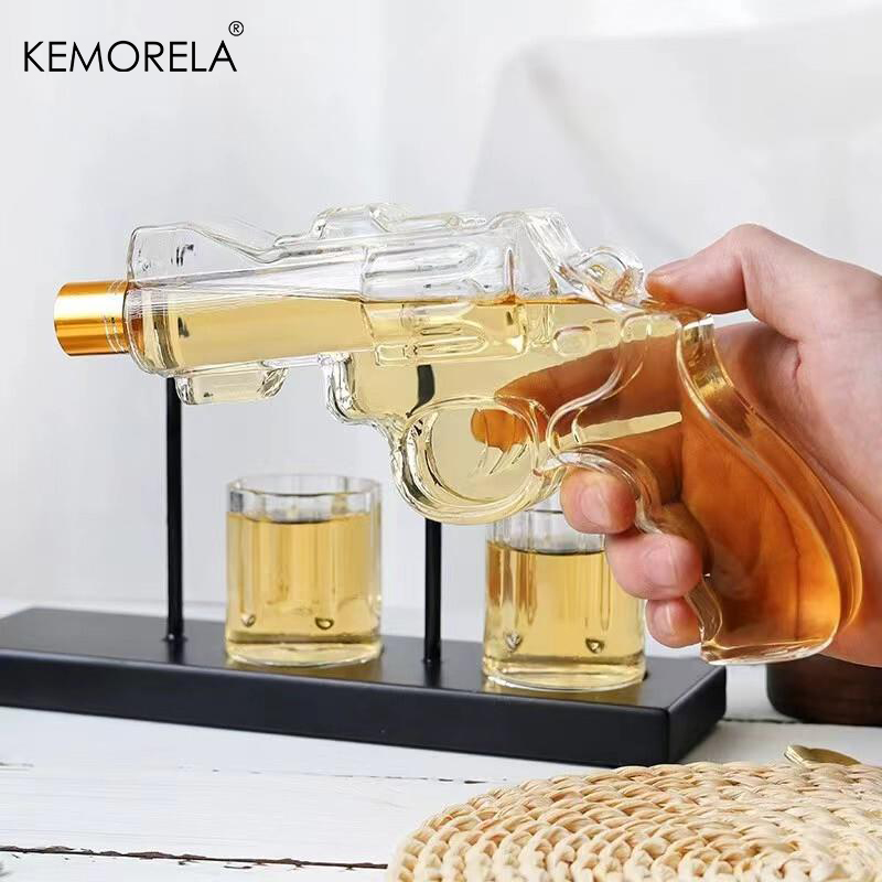 KEMORELA- decantador de vidrio - Glass Container Set reseña y precio