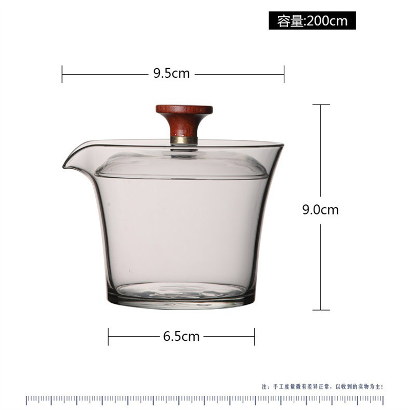 Taza y tapa de té de vidrio re - Glass Container Set reseña y precio