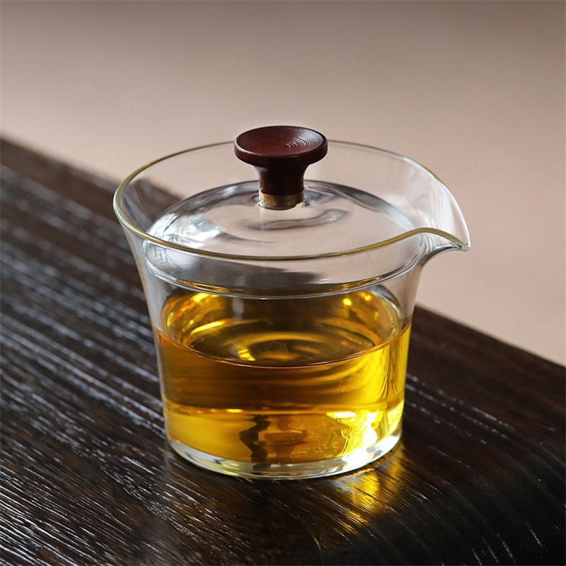 Taza y tapa de té de vidrio re - Glass Container Set reseña y precio