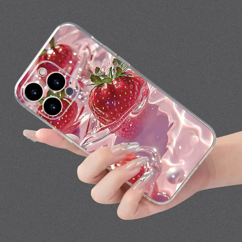 Funda con diseño de fruta, fre - Strawberry Huller reseña y precio