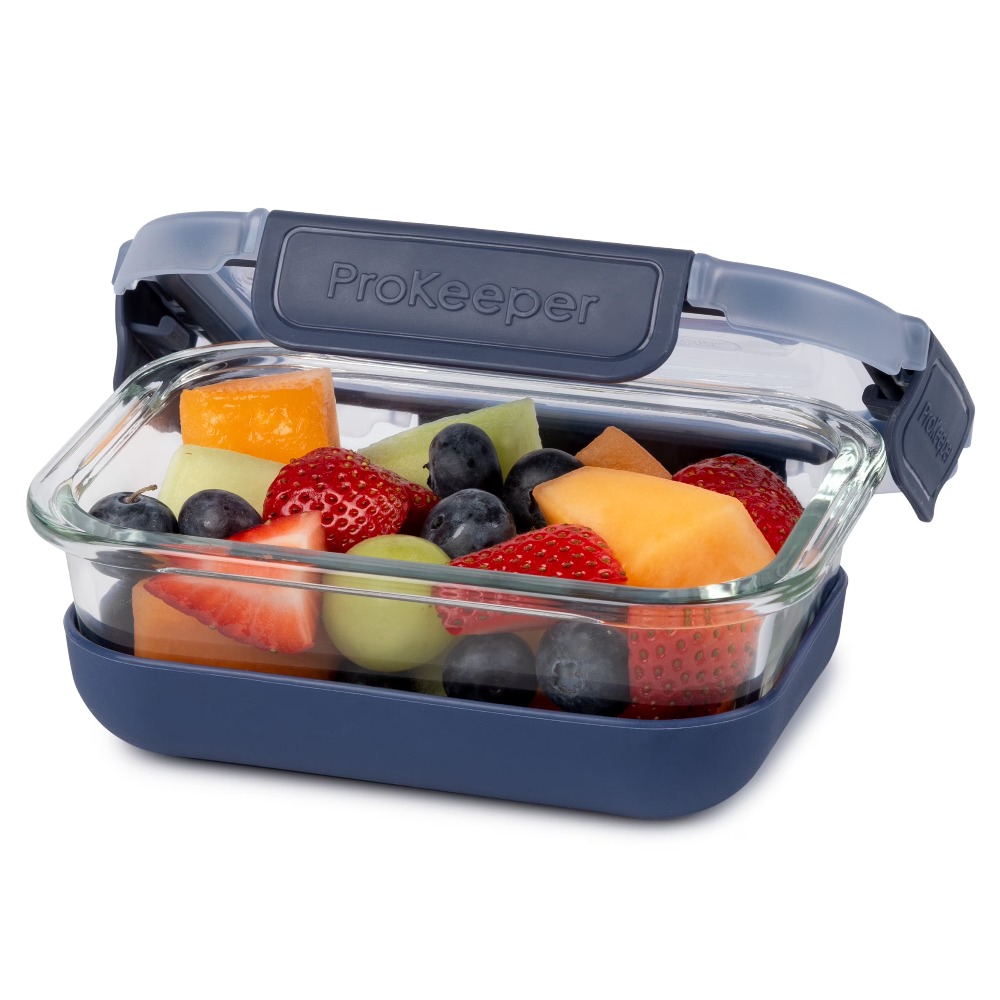 Paquete de 2 recipientes de vi - Meal Prep Glass Containers With Lids reseña y precio