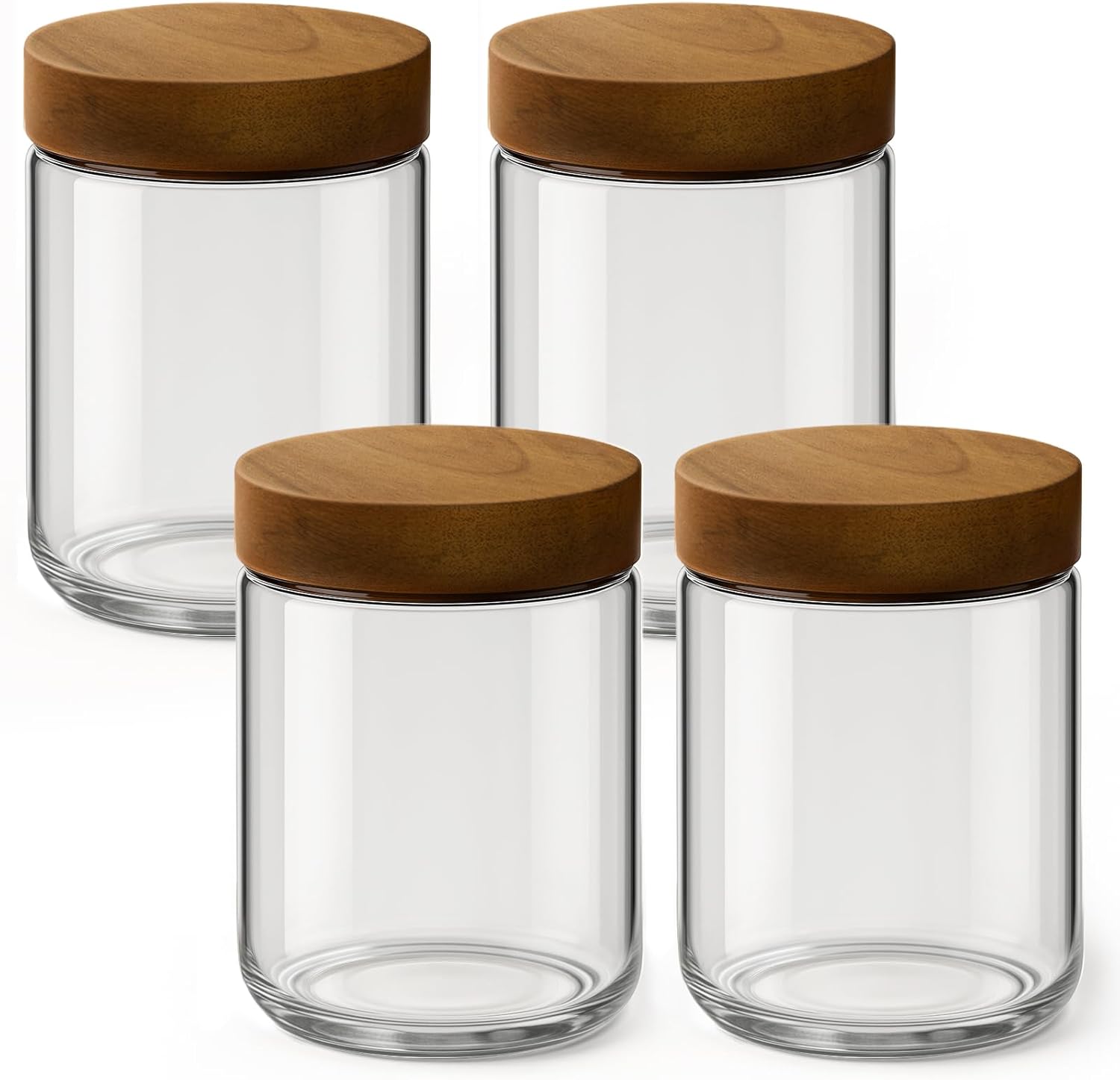 Paquete de 4 Recipientes de Vi - Meal Prep Glass Containers With Lids reseña y precio