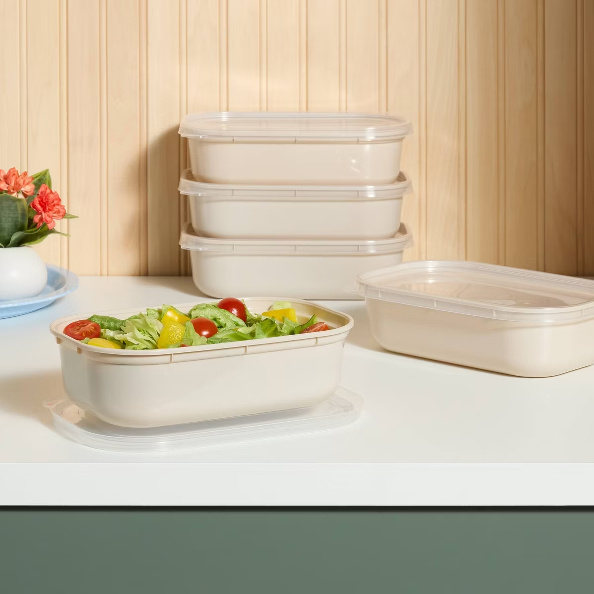 Juego de 10 recipientes de plá - Meal Prep Diet reseña y precio