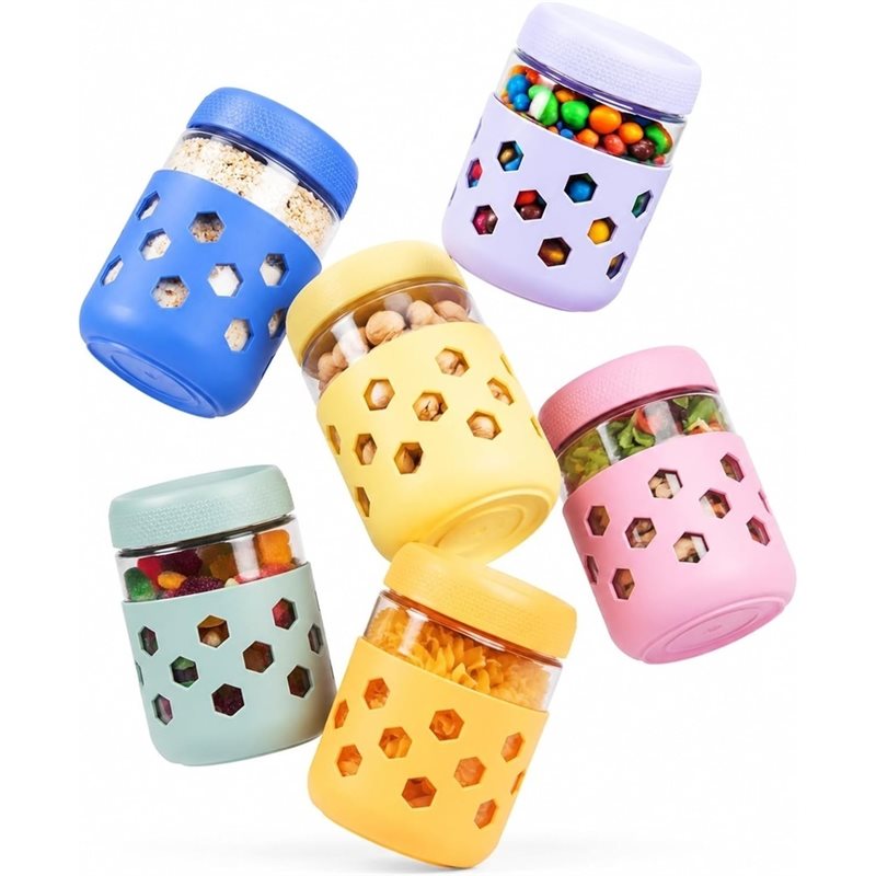 Frascos de vidrio suave con ta - Meal Prep Glass Containers With Lids reseña y precio
