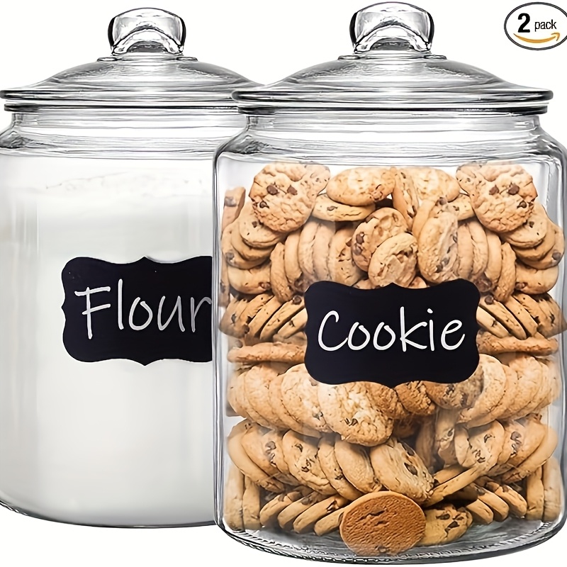 2 tarros de vidrio para despen - Glass Container Set reseña y precio