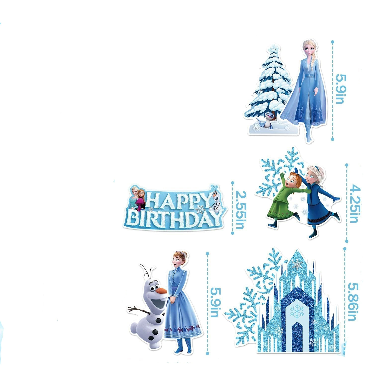 Set de Adornos para Pastel de  - Meal Prep Frozen reseña y precio