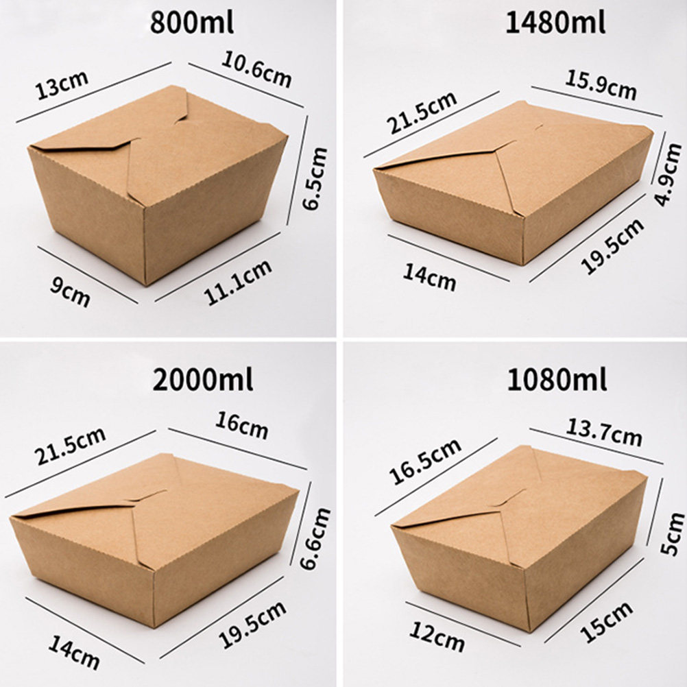 20 Cajas de Papel Kraft para A - Meal Prep Cold Lunches reseña y precio