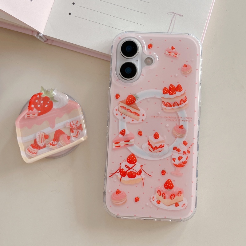 Funda magnética con soporte pa - Strawberry Huller reseña y precio