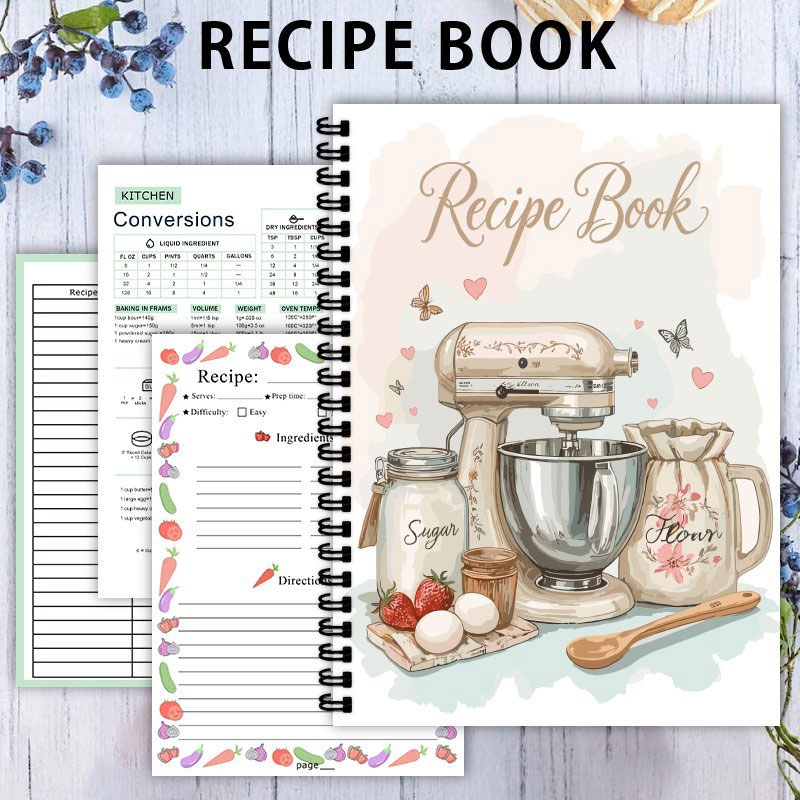 Diario de recetas, 100 hojas,  - Meal Prep Plan reseña y precio