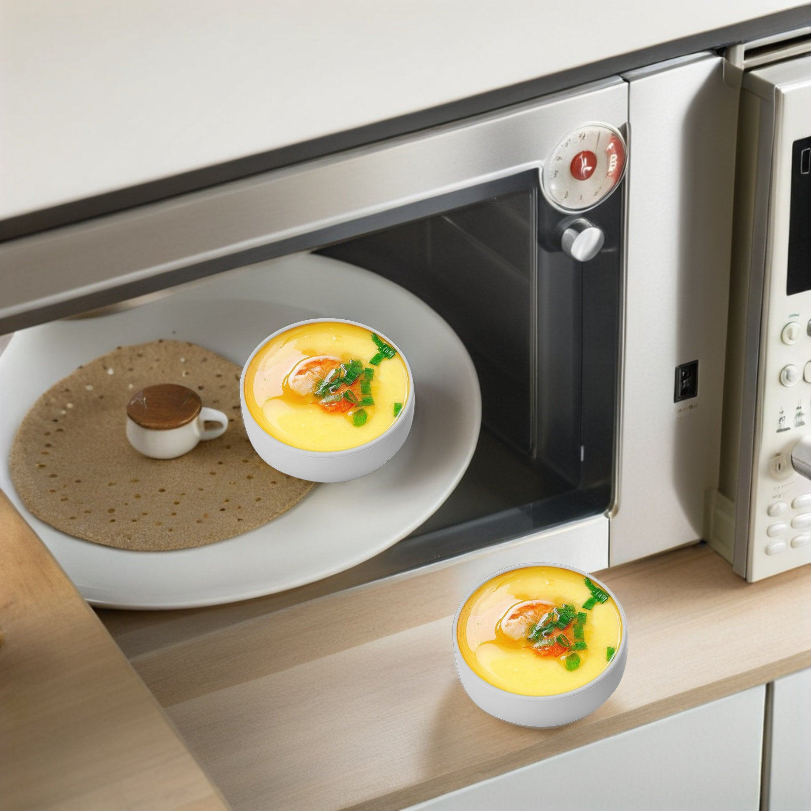 Juego de 3 Moldes de Silicona  - Meal Prep Eggs reseña y precio