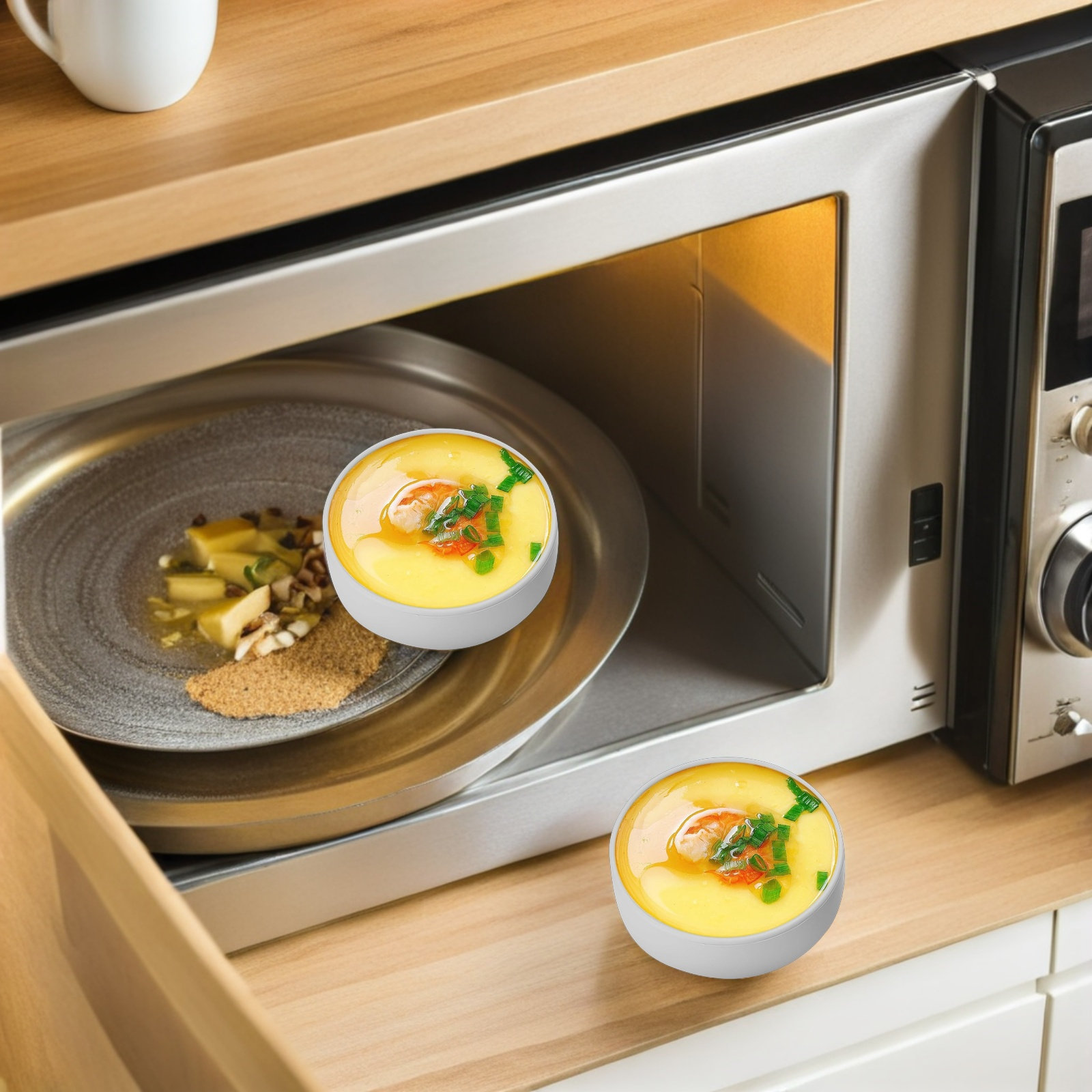 Juego de 3 Moldes de Silicona  - Meal Prep Eggs reseña y precio