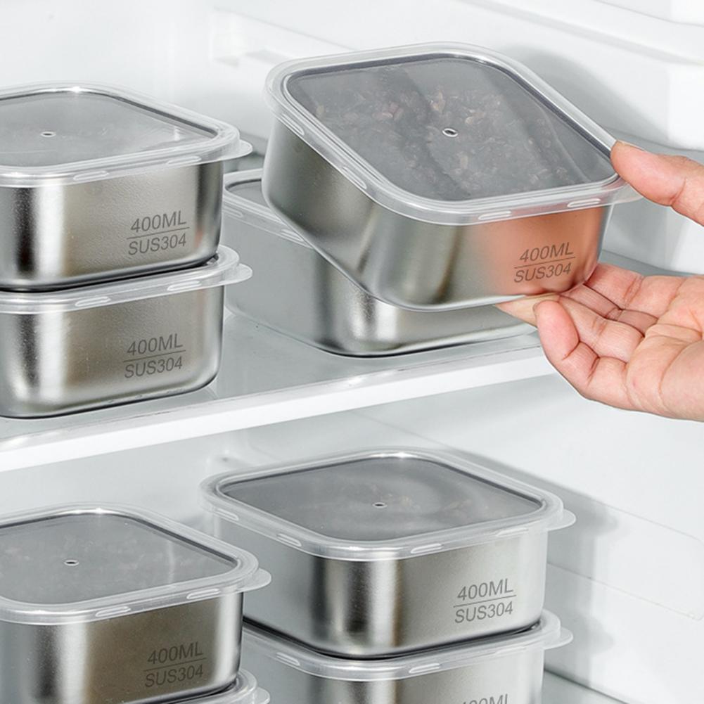 Lonchera de Acero Inoxidable d - Meal Prep Diet reseña y precio