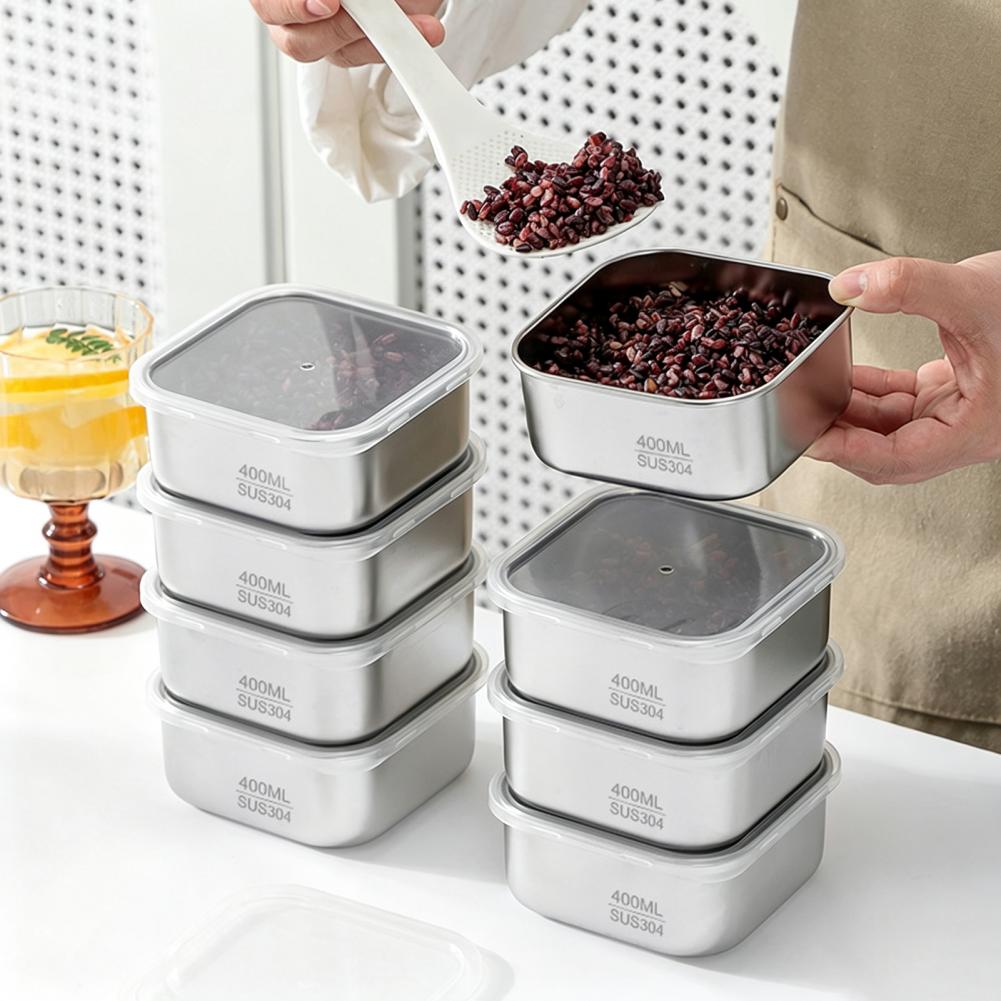 Lonchera de Acero Inoxidable d - Meal Prep Diet reseña y precio