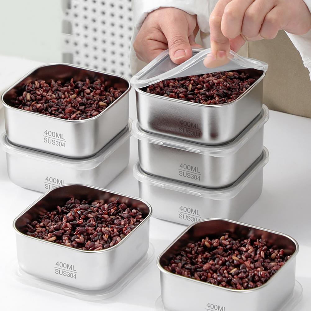 Lonchera de Acero Inoxidable d - Meal Prep Diet reseña y precio