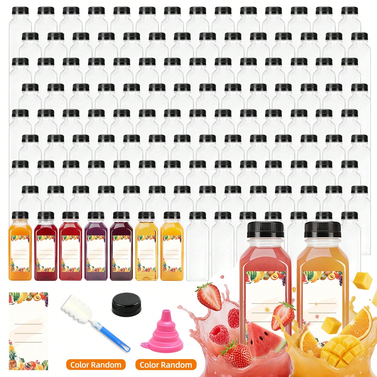 Botellas de Plástico Modernas  - Meal Prep Juice Bottles reseña y precio