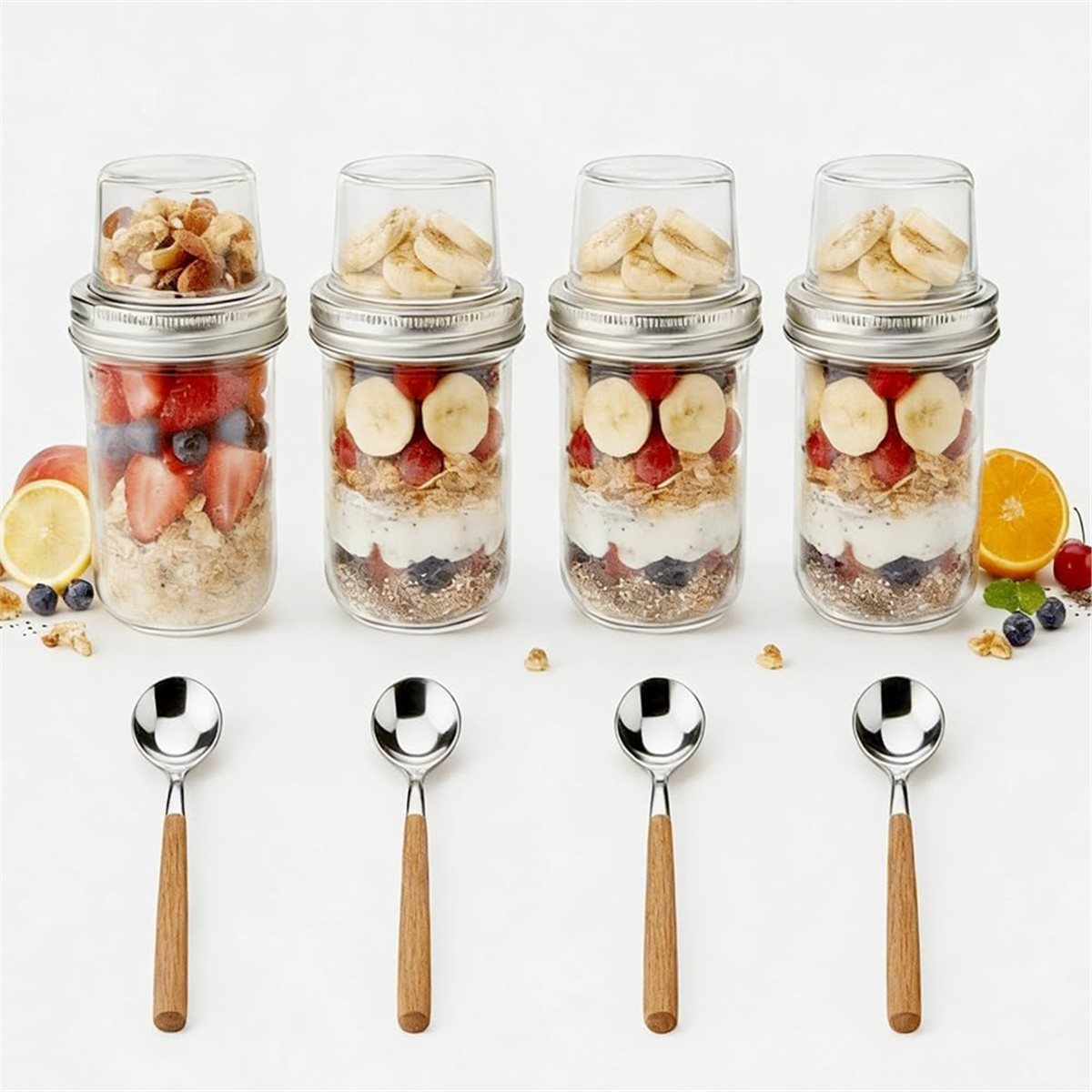Recipientes BAAE para Overnigh - Meal Prep Glass Containers With Lids reseña y precio
