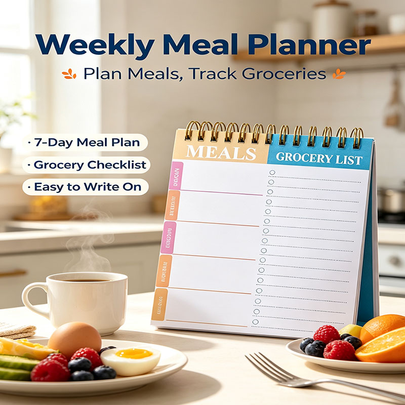 Bloc de Notas para Planificaci - Meal Prep Plan reseña y precio