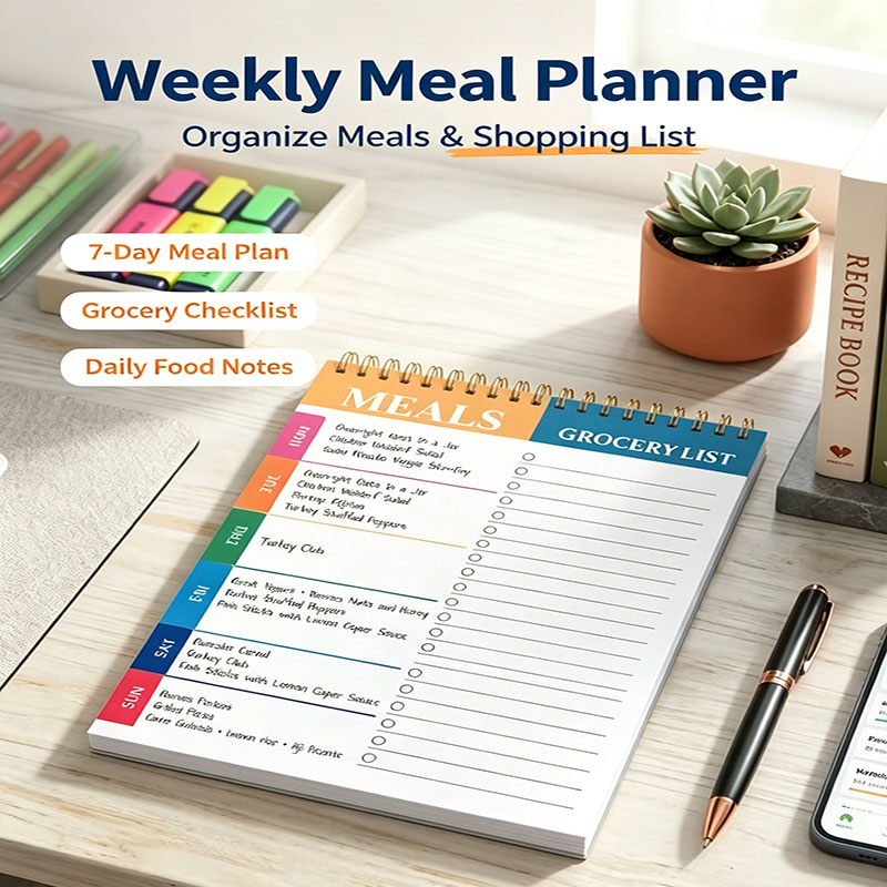 Bloc de Notas para Planificaci - Meal Prep Plan reseña y precio