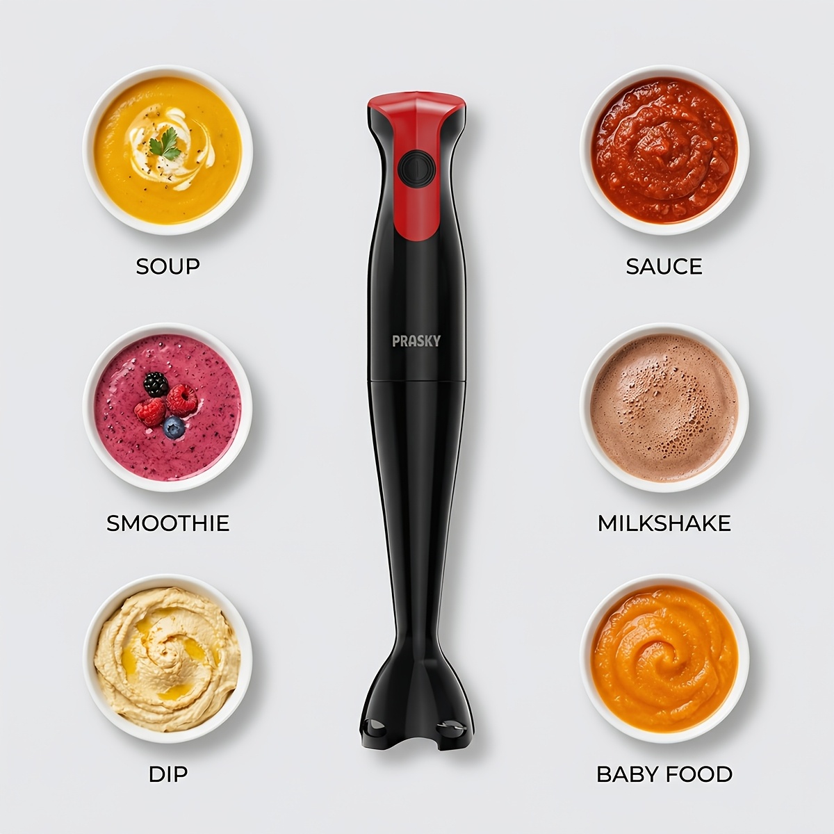 Batidora de Mano Eléctrica, Me - Meal Prep Smoothies reseña y precio