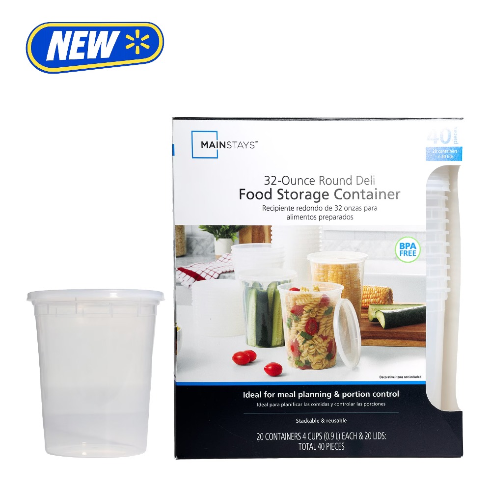 Juego de 40 Recipientes de Plá - Meal Prep Plan reseña y precio