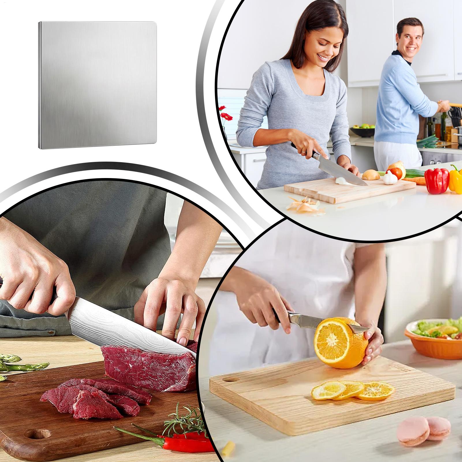 Tabla de cortar de acero inoxi - Meal Prep For Cutting reseña y precio