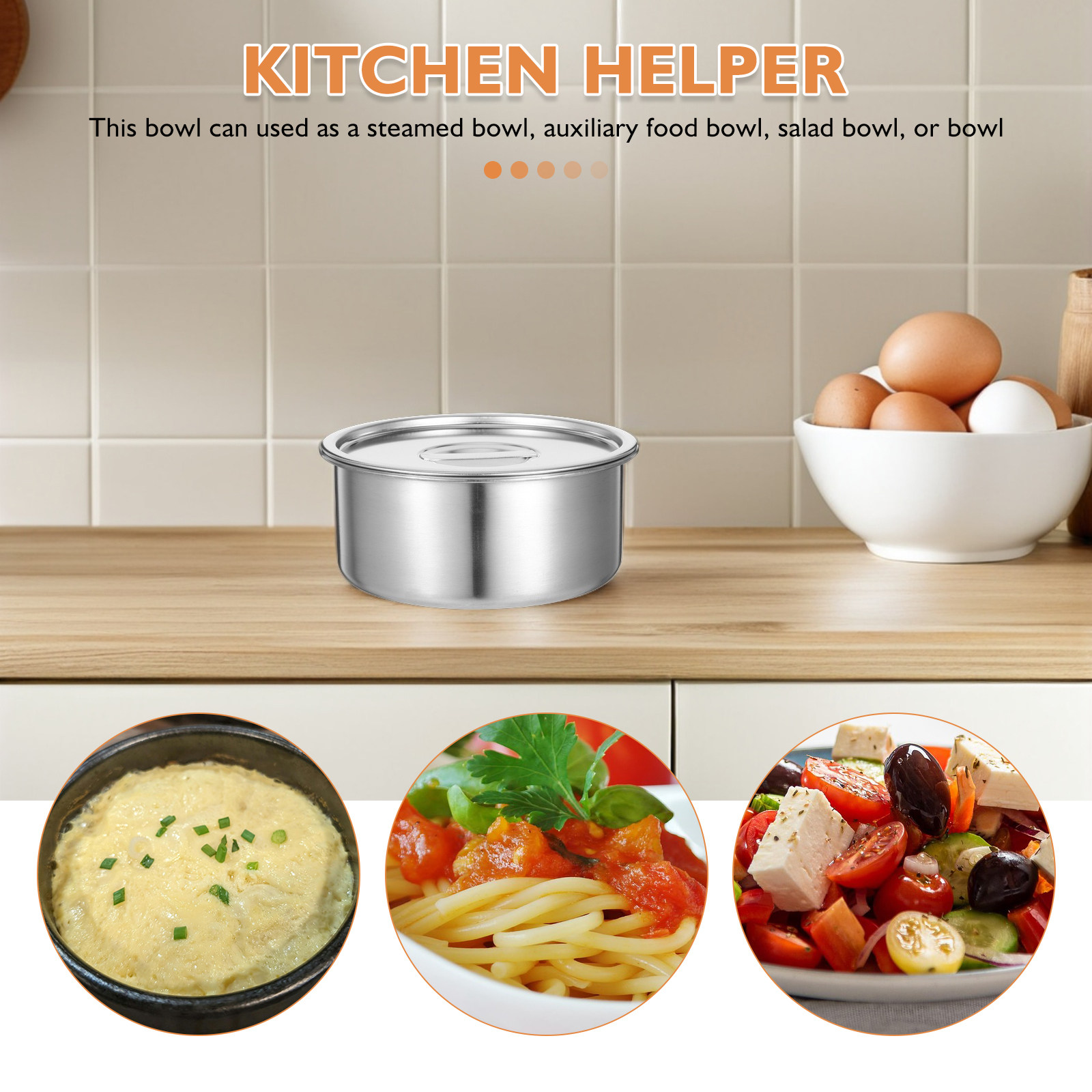 Tazón para Huevos al Vapor de  - Meal Prep Eggs reseña y precio