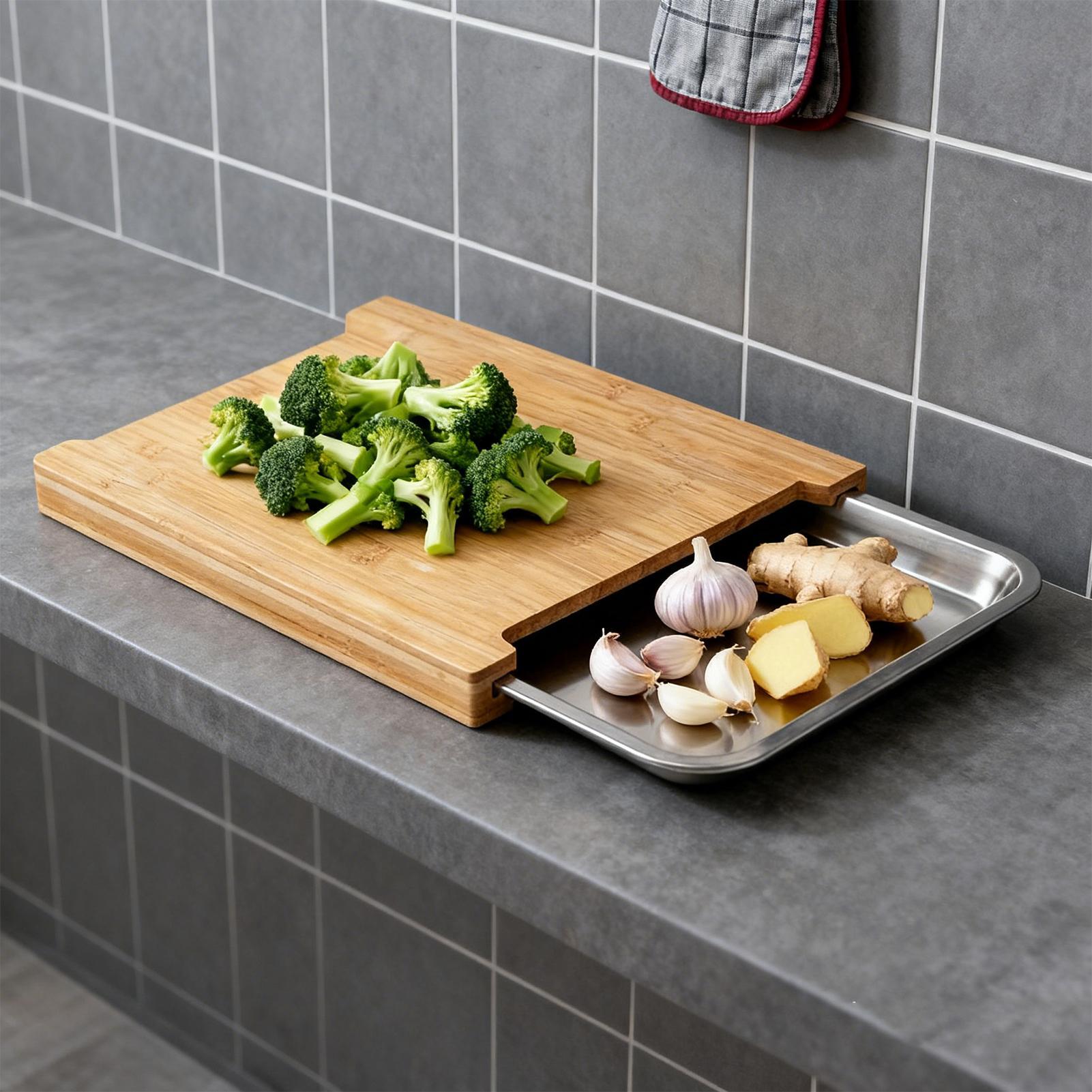 Tabla de cortar de madera anti - Meal Prep For Cutting reseña y precio