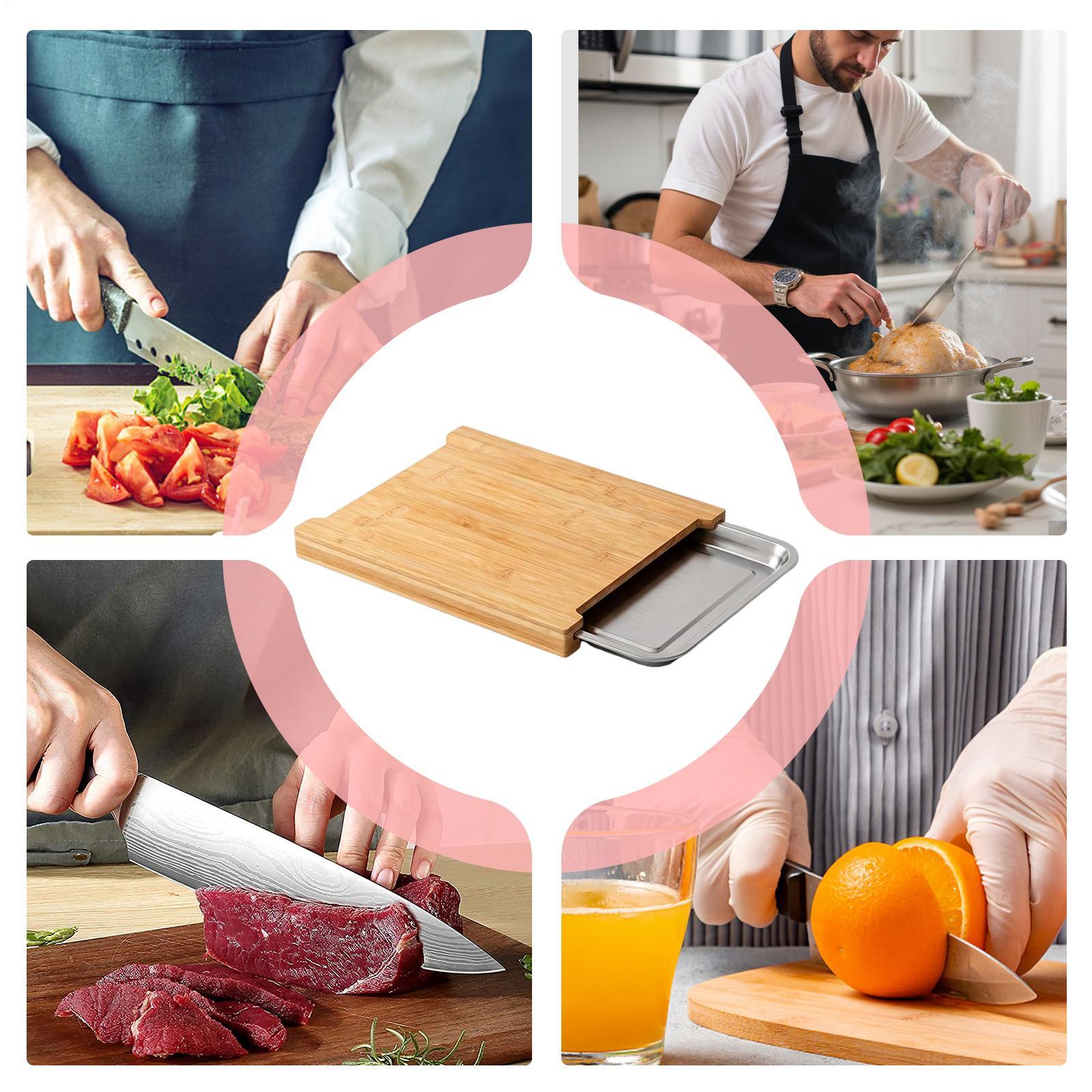 Tabla de cortar de madera anti - Meal Prep For Cutting reseña y precio