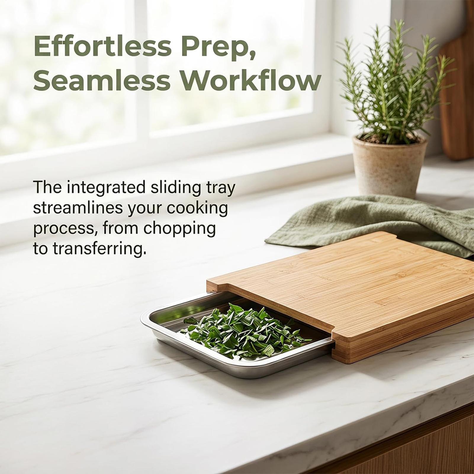 Tabla de cortar de madera anti - Meal Prep For Cutting reseña y precio