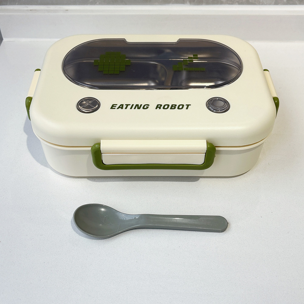 Caja Bento térmica de acero in - Meal Prep Organizer reseña y precio