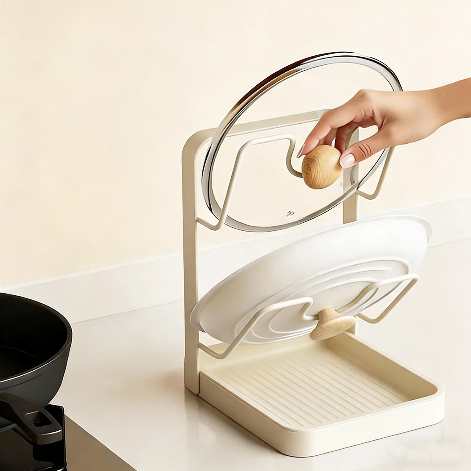 Organizador de tapa de olla, s - Meal Prep Organizer reseña y precio