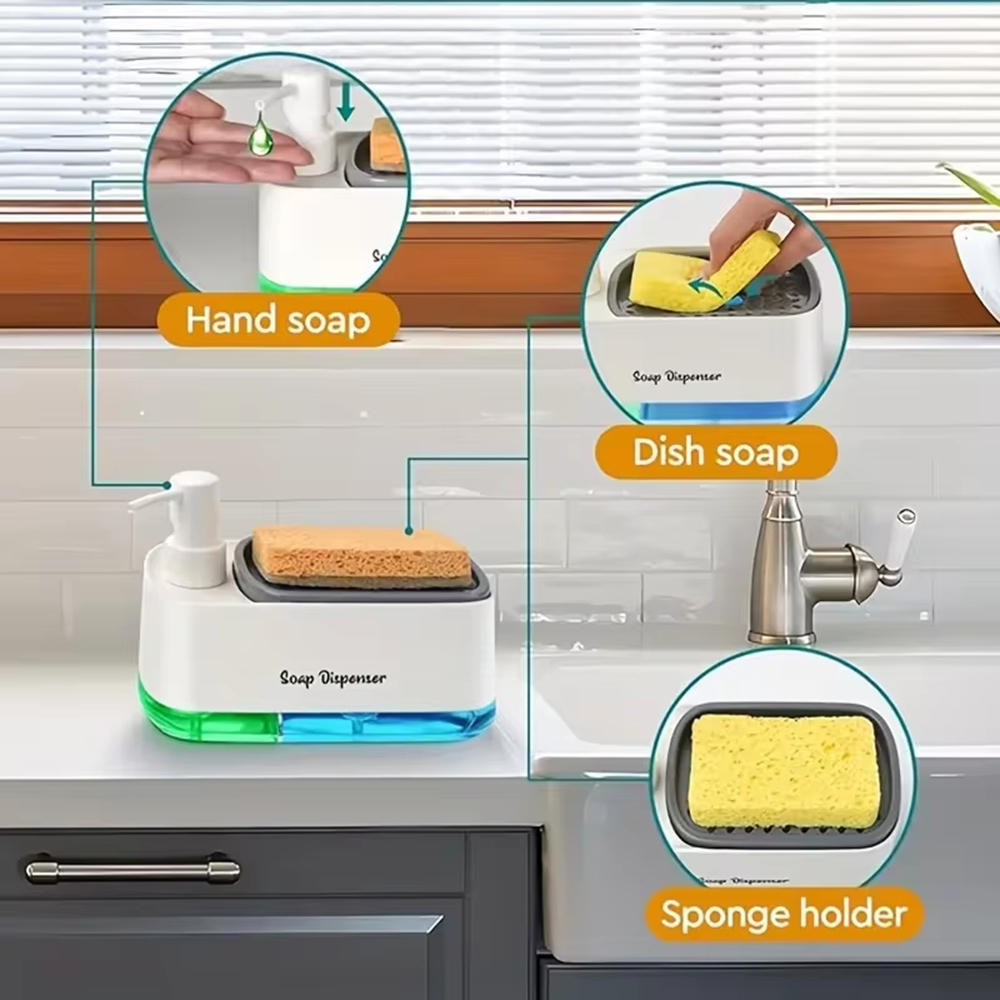 Juego de dispensador de jabón  - Meal Prep Organizer reseña y precio