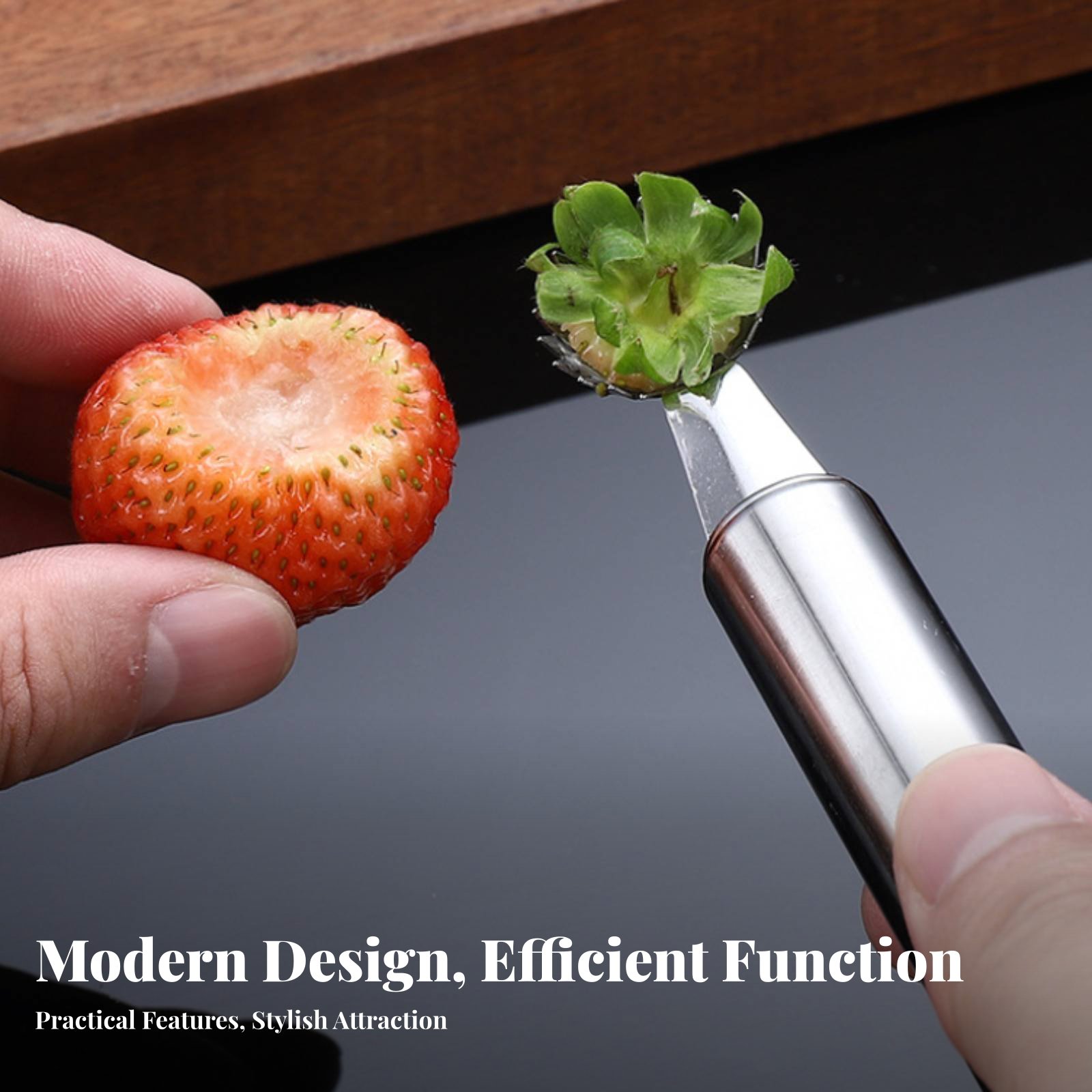 Descorazonador de Fresas Multi - Strawberry Huller reseña y precio