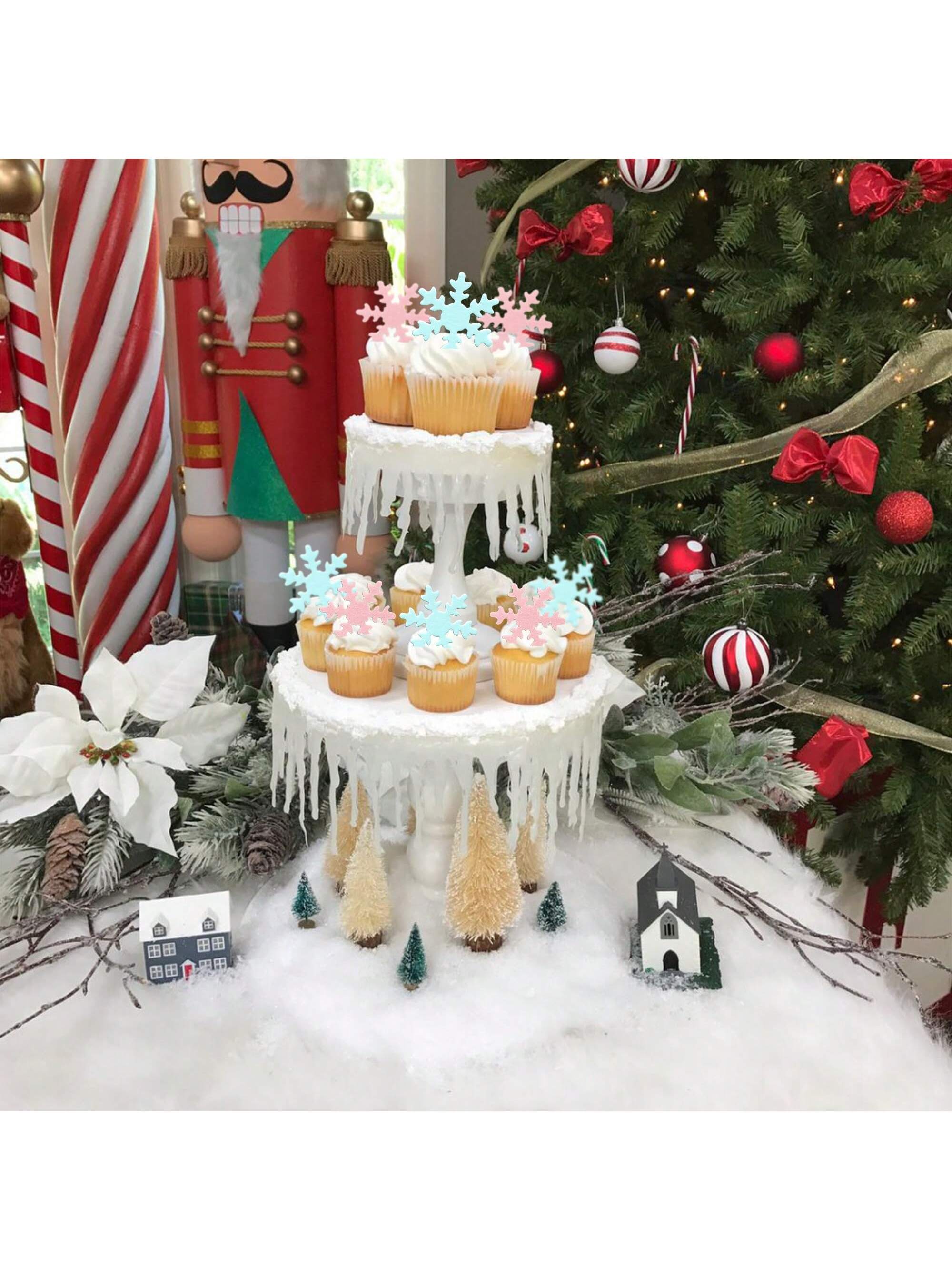 50 adornos para cupcakes azule - Meal Prep Frozen reseña y precio