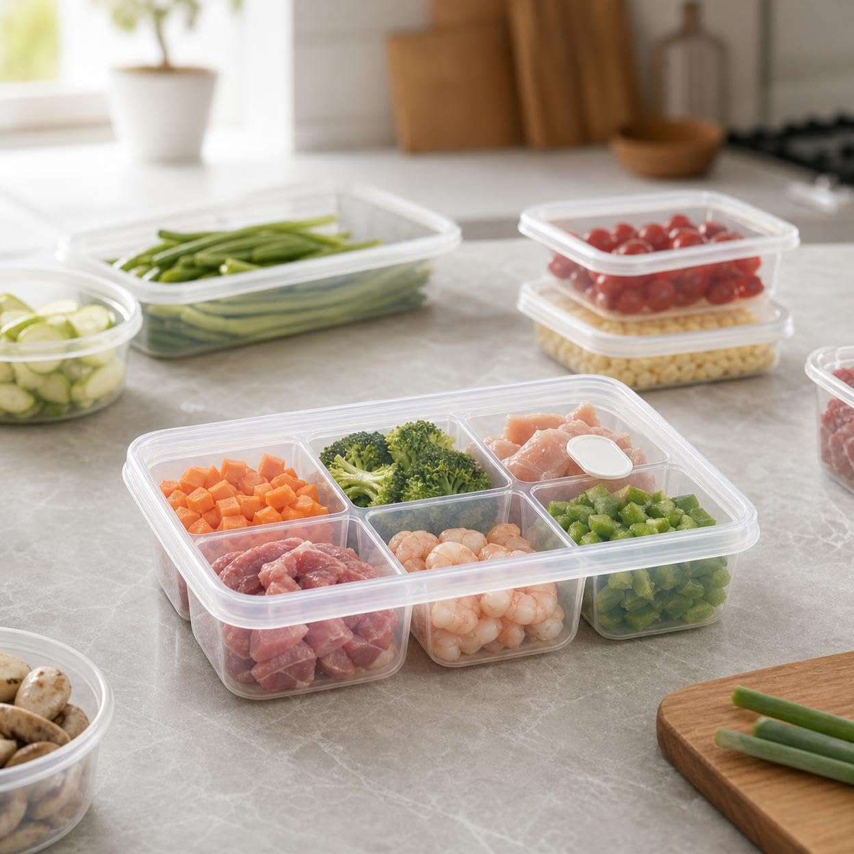 Contenedor de Almacenamiento p - Meal Prep Frozen reseña y precio